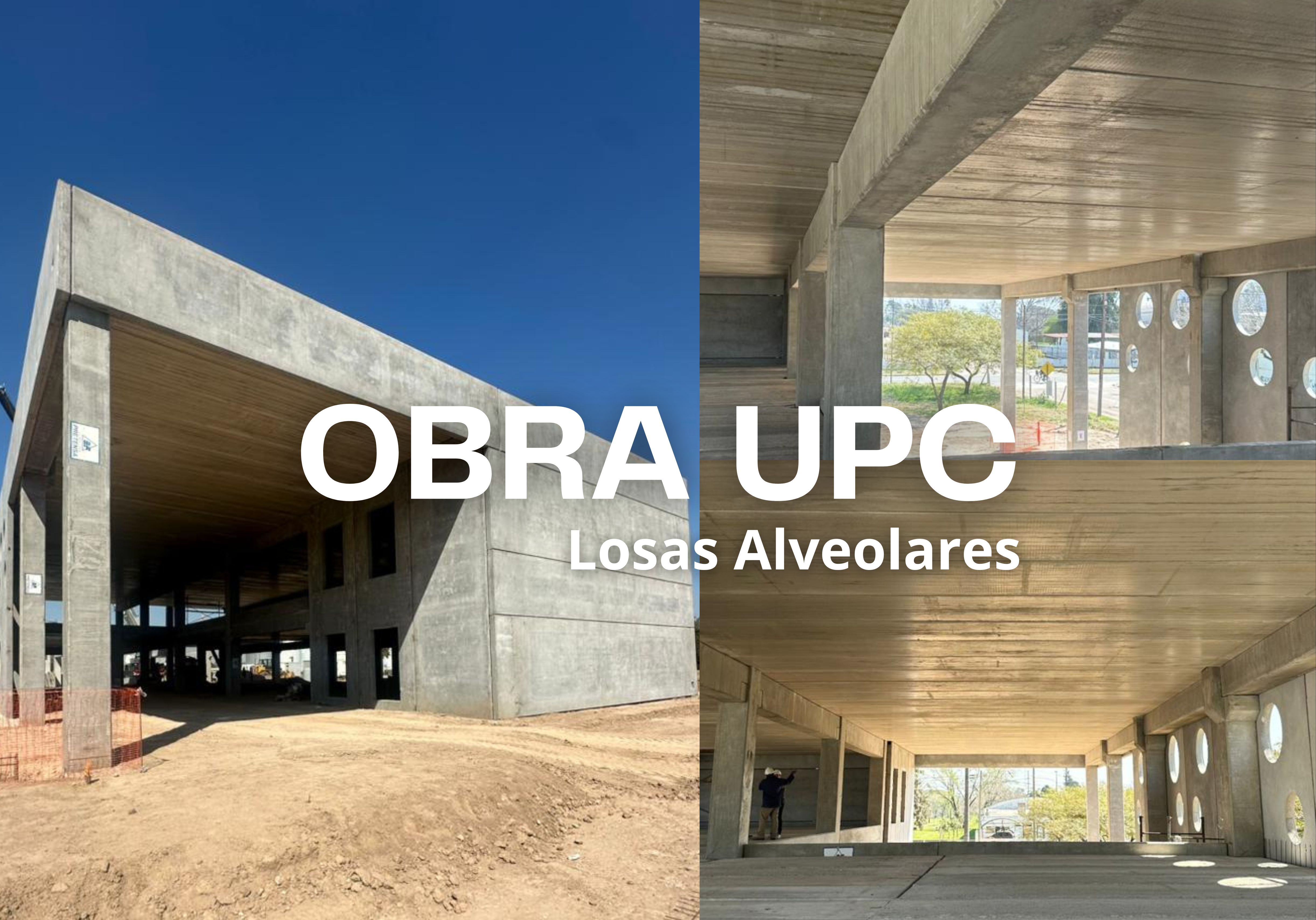 Obra de losas: más de 2.100 m² ejecutados en un mes